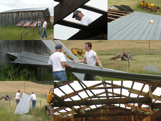 Epic Barn Project Removing Roof