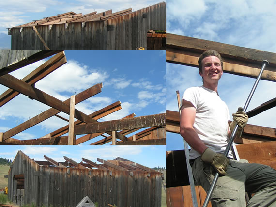 Roofless Epic Barn Project