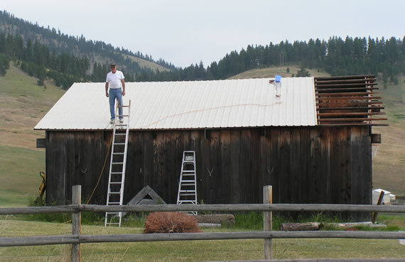 Epic Barn Project Before