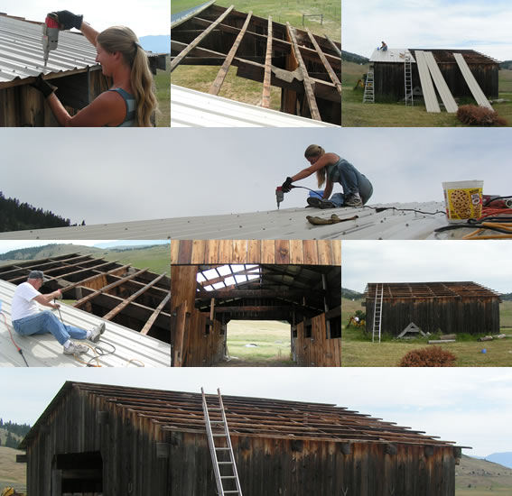 Epic Barn Project Removing Roof